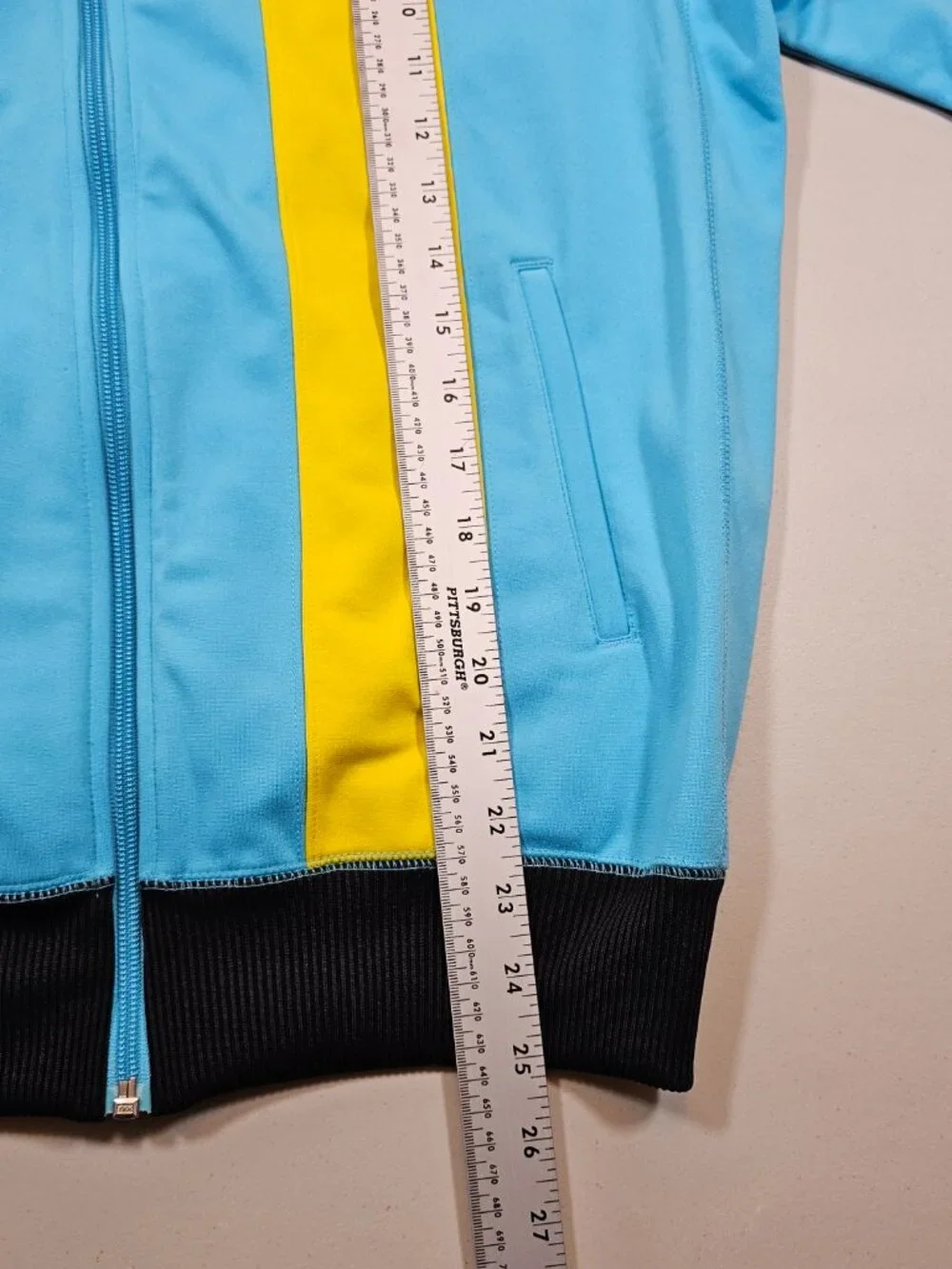 Adidas Originals Track Jacket Mens X-Large Blue Bahamas Soccer Full Zip Top 2007